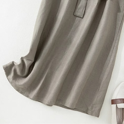 綿麻ー サマーセーター ミッドスリーブリネンセーター 通学通勤 綿 黒 卒業式 入学式 ポリエステル 七五三 フォーマ 3枚目の画像