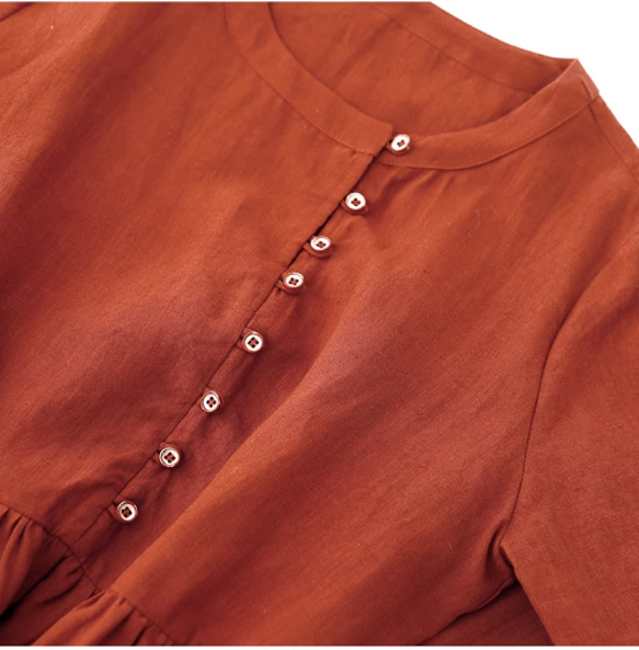 のワンピ#大人 #大人ワンピース #ナチュラル #クラシカル #クラシック #シック #上品 #ナチュラルカラー #アー 5枚目の画像