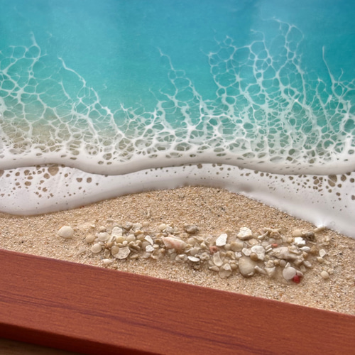 【 みょが 立体フレーム No.112 】オーシャンアート レジンアート みょが 立体フレーム No.112 】オーシャンアート レジンアート 自立型