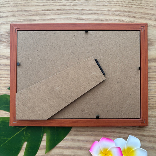 レジンアート オーシャンアート 2L判フォトフレーム 沖縄 珊瑚砂 南国