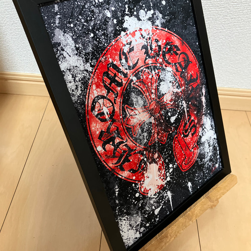 CHROME HEARTS type☆オマージュアートインテリアポスター＃335