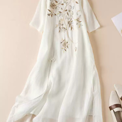 #定番 #人気 やや薄手 結婚式 演奏会 レトロ可愛い 唯一無二 着物ドレス 柔らかい 演 1枚目の画像