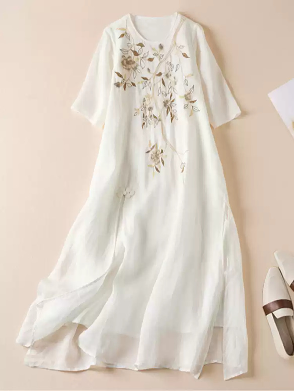 #定番 #人気 やや薄手 結婚式 演奏会 レトロ可愛い 唯一無二 着物ドレス 柔らかい 演 1枚目の画像