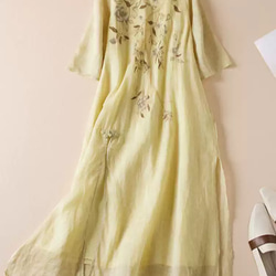 #定番 #人気 やや薄手 結婚式 演奏会 レトロ可愛い 唯一無二 着物ドレス 柔らかい 演 7枚目の画像