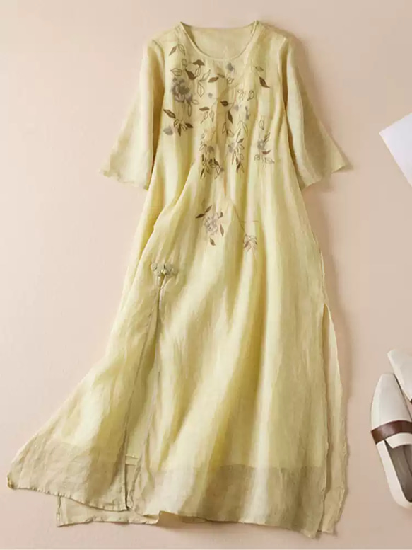 #定番 #人気 やや薄手 結婚式 演奏会 レトロ可愛い 唯一無二 着物ドレス 柔らかい 演 7枚目の画像