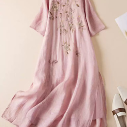 #定番 #人気 やや薄手 結婚式 演奏会 レトロ可愛い 唯一無二 着物ドレス 柔らかい 演 8枚目の画像