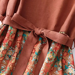 セット 夏の新作、旅行 ワンピース、レディース、 ゆったりおしゃれ シンプル 大人可愛い ゆった 3枚目の画像