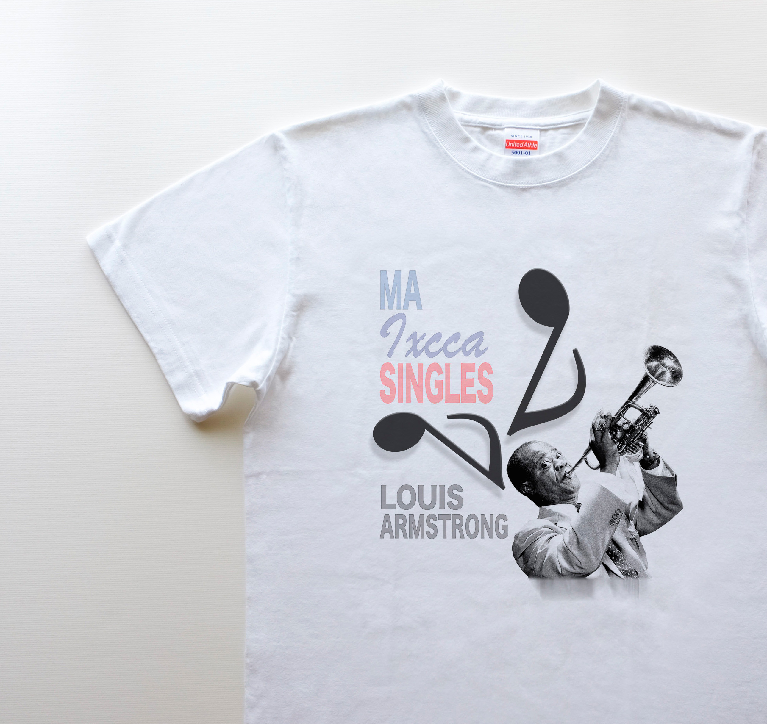 ルイアームストロングJAZZTシャツ