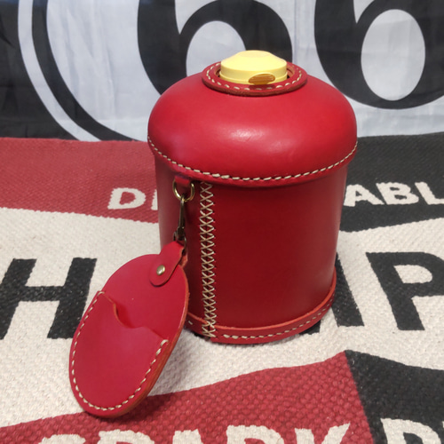 OD缶カバー 赤 レッド 500タイプ キャンプギア キャンプ 秋 その他