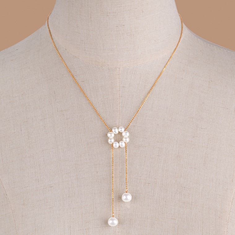 淡水パールのネックレス　真珠　淡水真珠 淡水パール  6月誕生石 ブライダル ウェディング 結婚式