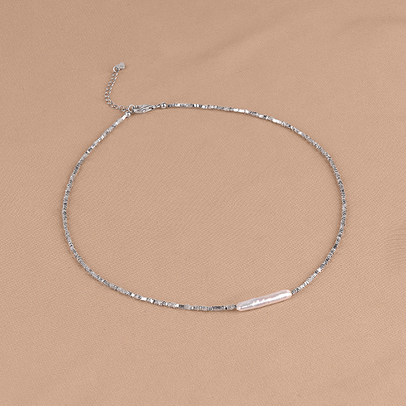 淡水バロックパールのネックレス　真珠　淡水真珠 淡水パール  6月誕生石 ブライダル ウェディング 結婚式