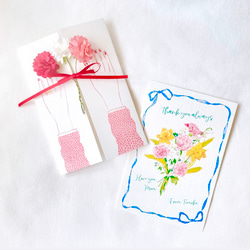 母の日クラフト①】❋飾れるギフトバック❋枯れない手作りのお花