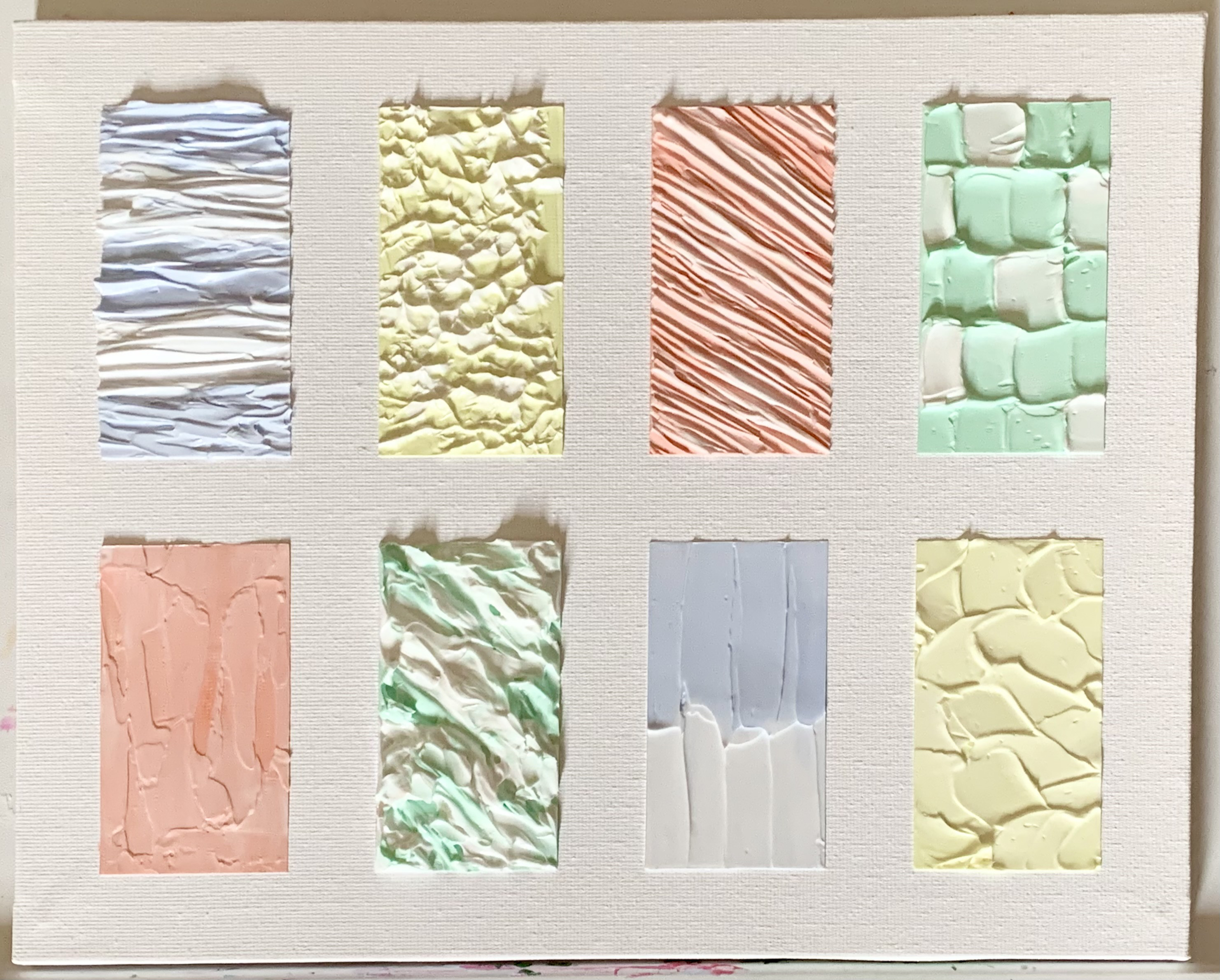 メディウムアート インテリア パステルカラー シンプルデザイン