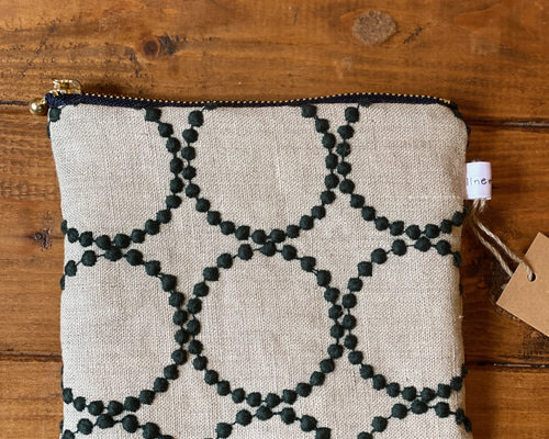 moi　ハンドメイド まあるいポーチ ミナペルホネン生地使用♪ moi ハンドメイド まあるいポーチ ミナペルホネン生地使用♪ moi