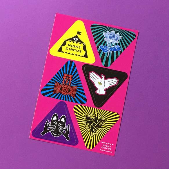 耐水性】NIGHT CIRCUS マルチステッカー シール・ステッカー NIGHT