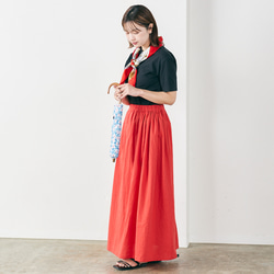 【晴雨兼用】coccaの日傘雨傘 elder flower  刺繍(折りたたみ)《TPS-1252-1》 5枚目の画像