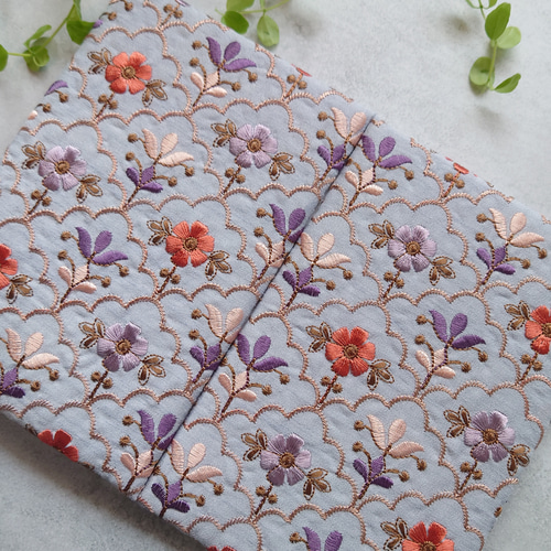 インド刺繍の御朱印帳 大判サイズ ノート uta. 通販 19153170