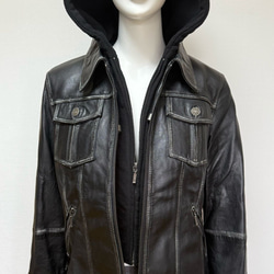 牛革シアリングコート Cow Leather Shearling Coat