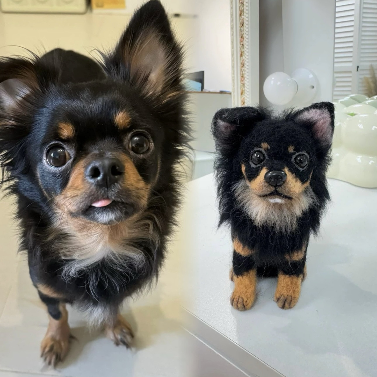 【フェルトペット】カスタム 写真 記念品 ギフト 手作り 猫 犬 プレゼント お祝い 記念 誕生日 17,964円