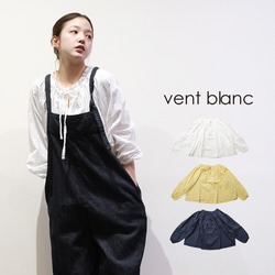 (20%OFF SALE) ヴァンブラン vent blanc (2025SS 春夏) コーマ天竺プリントロングTee VC251707 vent blanc (20%OFF SALE) ヴァンブラン (2025SS 春夏) コーマ