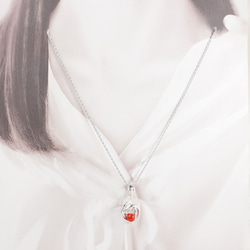 silver 珊瑚 ペンダントトップ 1枚目の画像