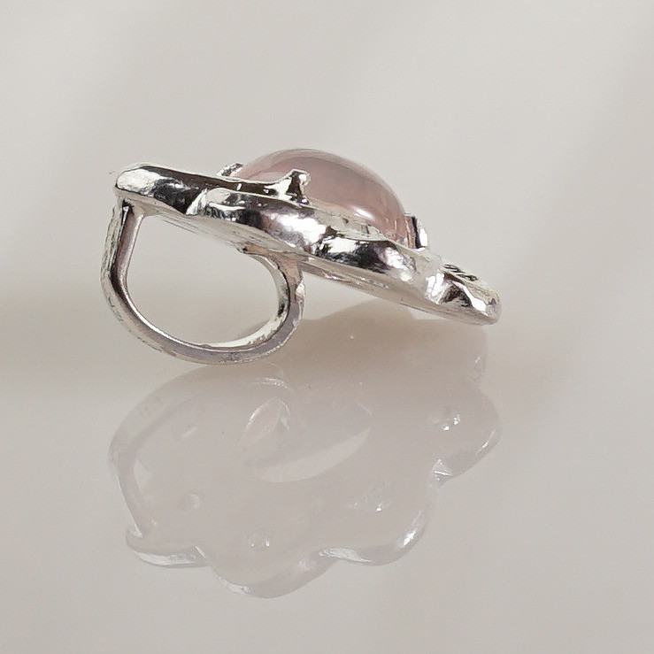 silver 珊瑚 ペンダントトップ