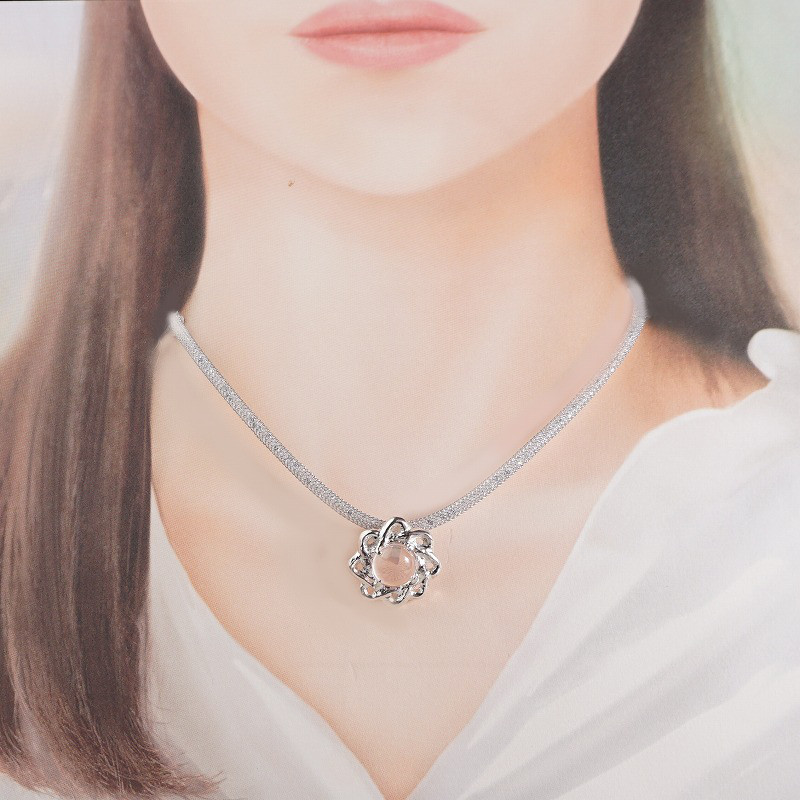 silver 珊瑚 ペンダントトップ