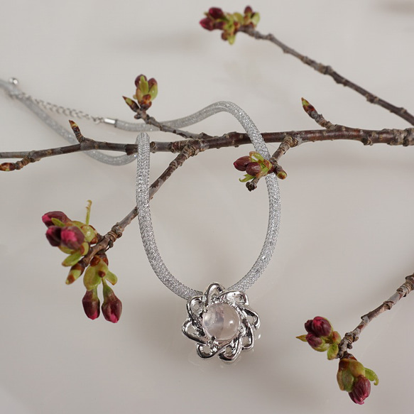 silver 珊瑚 ペンダントトップ 1枚目の画像