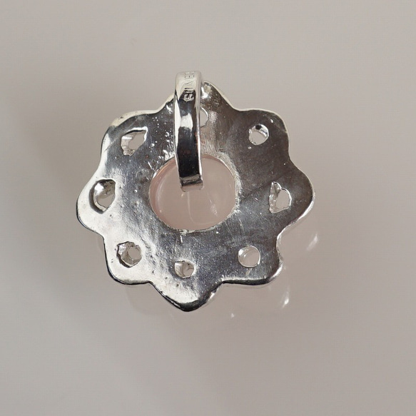 silver 珊瑚 ペンダントトップ 4枚目の画像