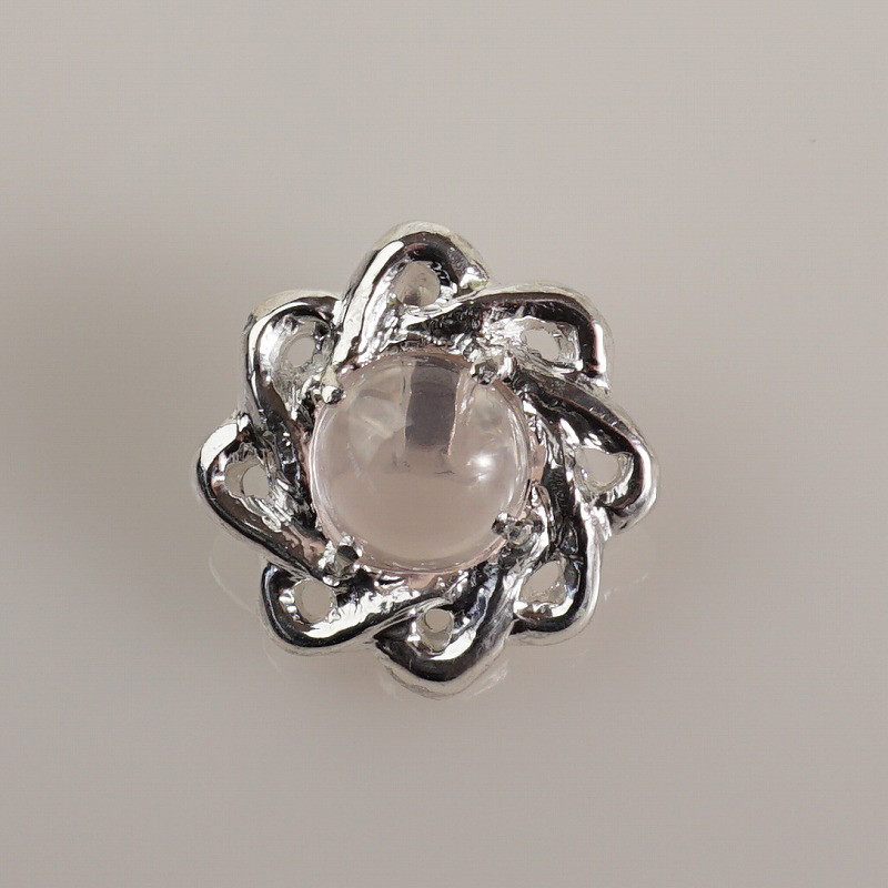 silver 珊瑚 ペンダントトップ