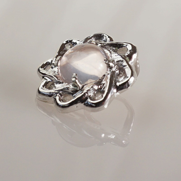 silver 珊瑚 ペンダントトップ 5枚目の画像