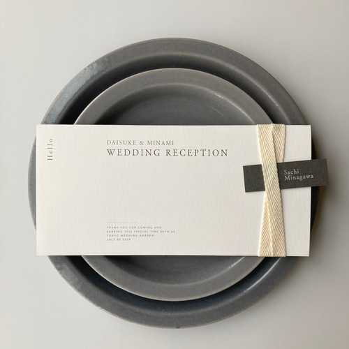 10部から◎】席次表＆メニュー表＆プロフィール＆席札 - Cotton