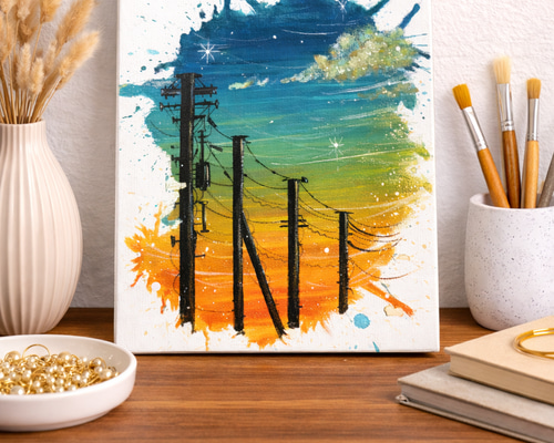 【Re】様油絵　原画　一点物　北欧　樹　アート　インテリア　SM 絵画 油絵 原画 一点物 北欧 樹 ピンク アート インテリア プレゼント