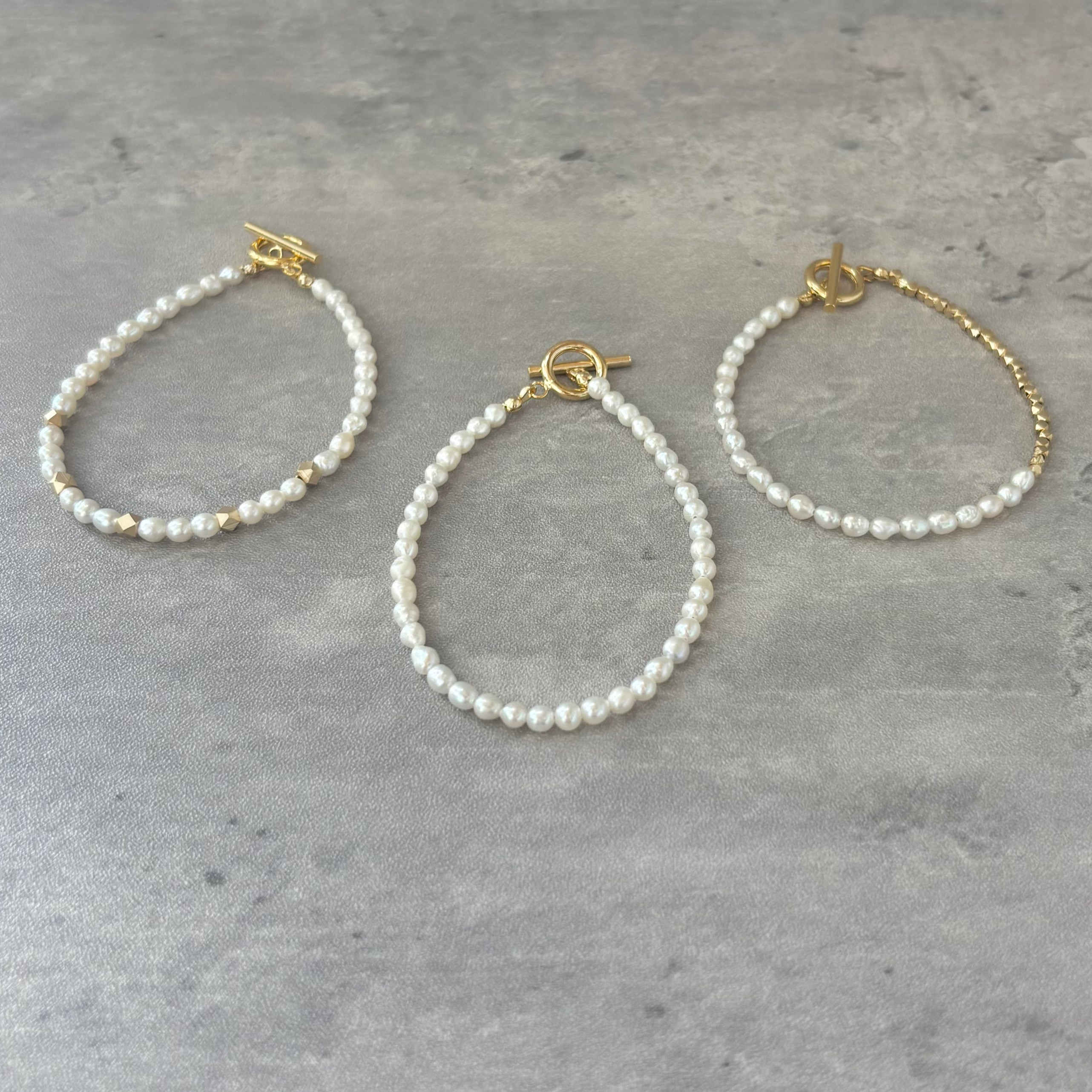 ブレスレット 淡水パール 4,400円