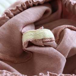 レディースパジャマパンツピンク色100%綿肌に優しい ズボン春夏秋寝巻き　薄手 5枚目の画像