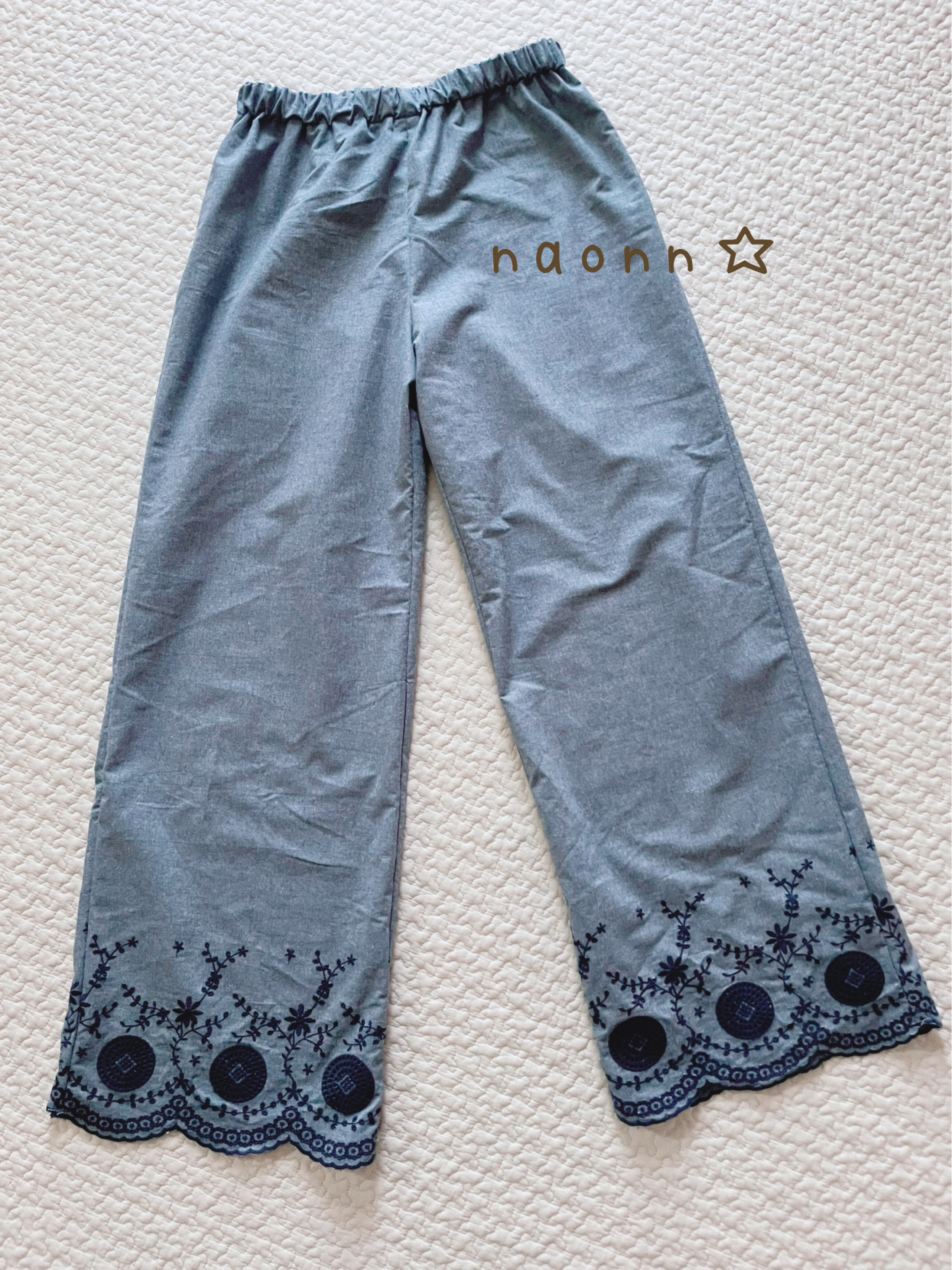 スカラップパンツ☆