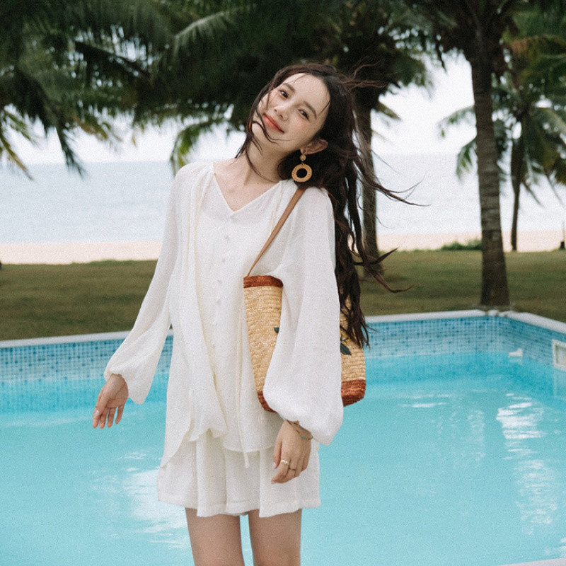 テンセル   シャツ   ショートパンツ   ツーピース