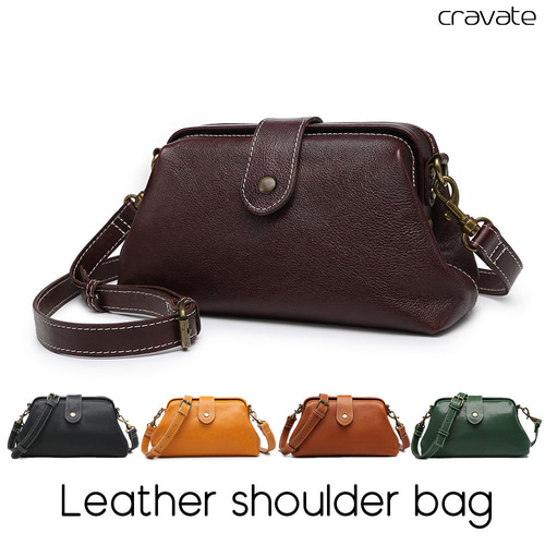 ショルダーバッグ クラッチバッグ がま口 バッグ レディース 本革 牛革