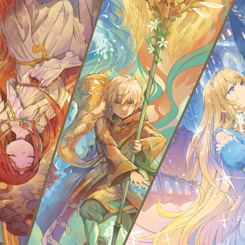 新作】アンティークタロット風イラストカード 『CROSS TALE