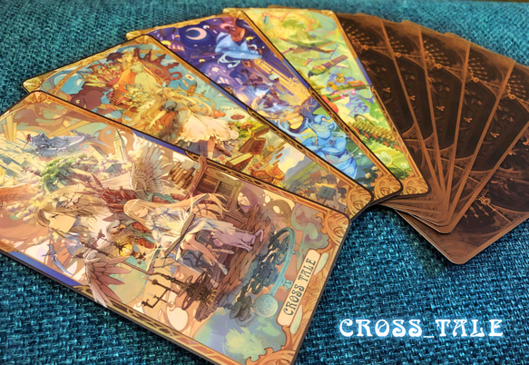【新作】アンティークタロット風イラストカード　『CROSS TALE』セット③ 2枚目の画像