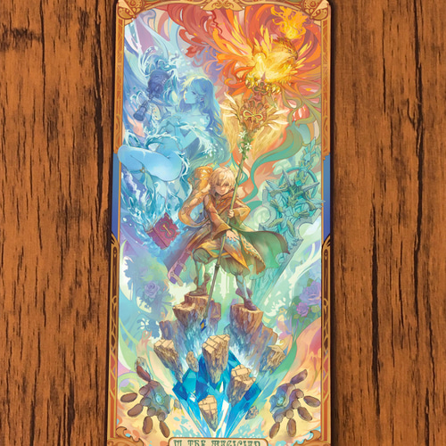 新作】アンティークタロット風イラストカード 『CROSS TALE