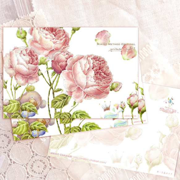Rose Garden1　ポストカード 3枚セット 3枚目の画像