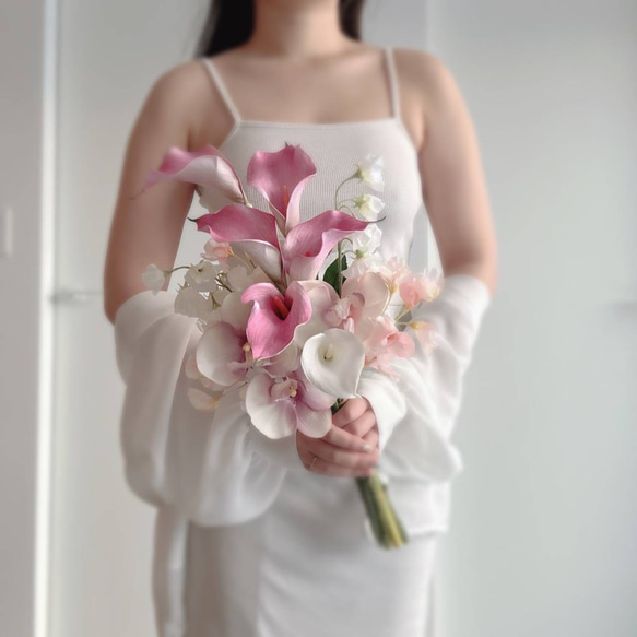 ウエディングブーケ アーティシャルフラワー アーティフィシャルフラワーで Wedding bouquet #アーティシャル
