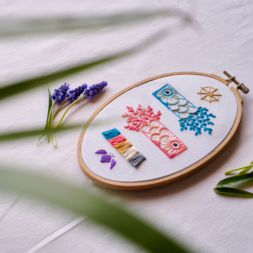 刺繍キット】KOINOBORI-ポップ キット K.omono 通販 19156020