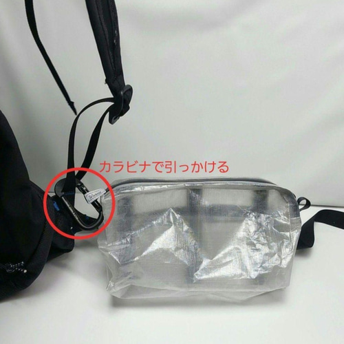 【左右2個セット】ウエストベルトポーチ　黒 左右2個セット】ウエストベルトポーチ 黒 ボディバッグ