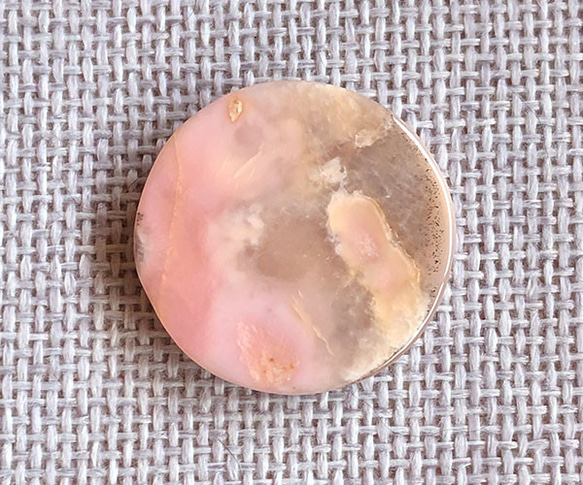 2552  ピンクオパール　天然石 5枚目の画像