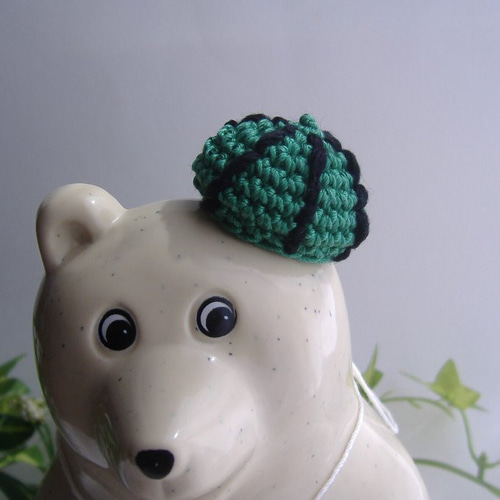 しろくま貯金箱＊スイカキャップ しろくま貯金箱｜Polar Bear Money