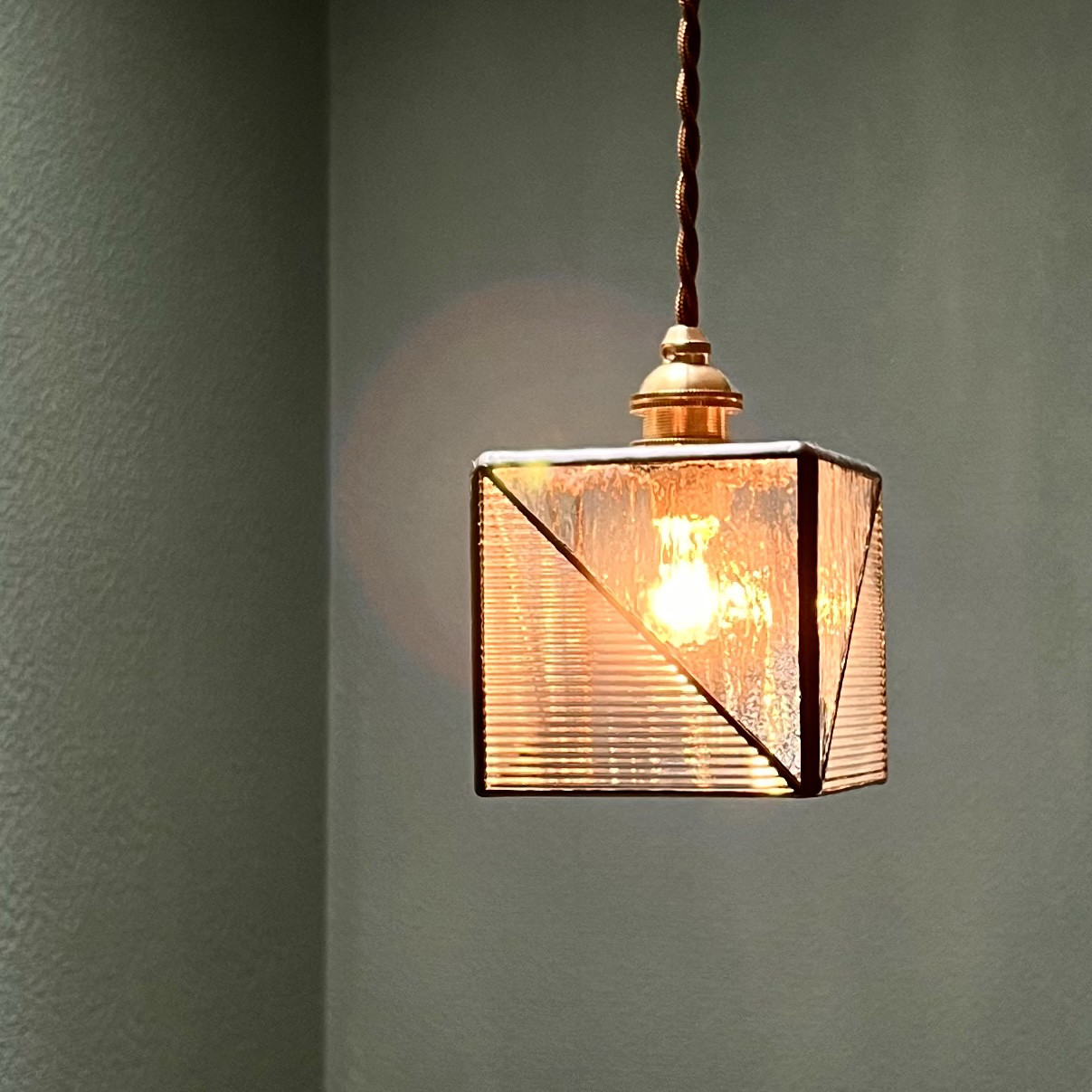 ステンドグラスペンダントライト ✨ square ✨