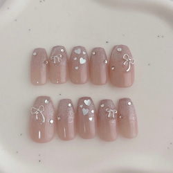 ネイルチップ #チークネイル #カラフルネイル #夏ネイル #トロピカル