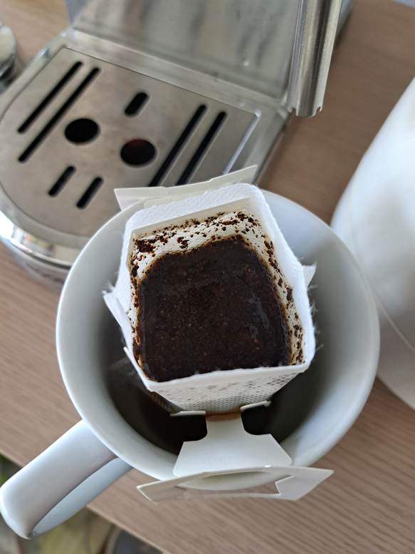 マテバコーヒードリップパックタイプのご紹介！！マテバシイどんぐり100%です！！ 2枚目の画像